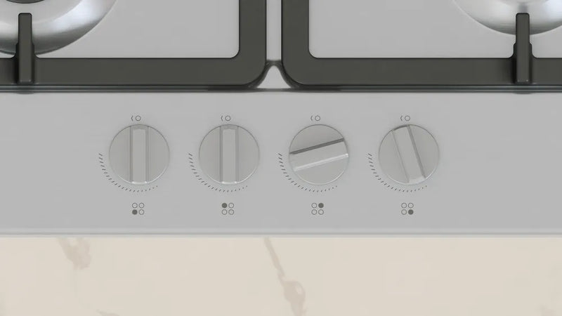 Neff N50 T26GKH8N0 60cm Gas Hob - Stainless Steel