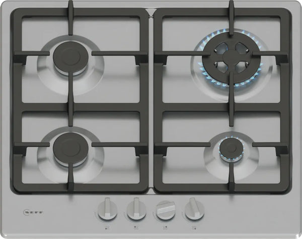 Neff N50 T26GKH8N0 60cm Gas Hob - Stainless Steel