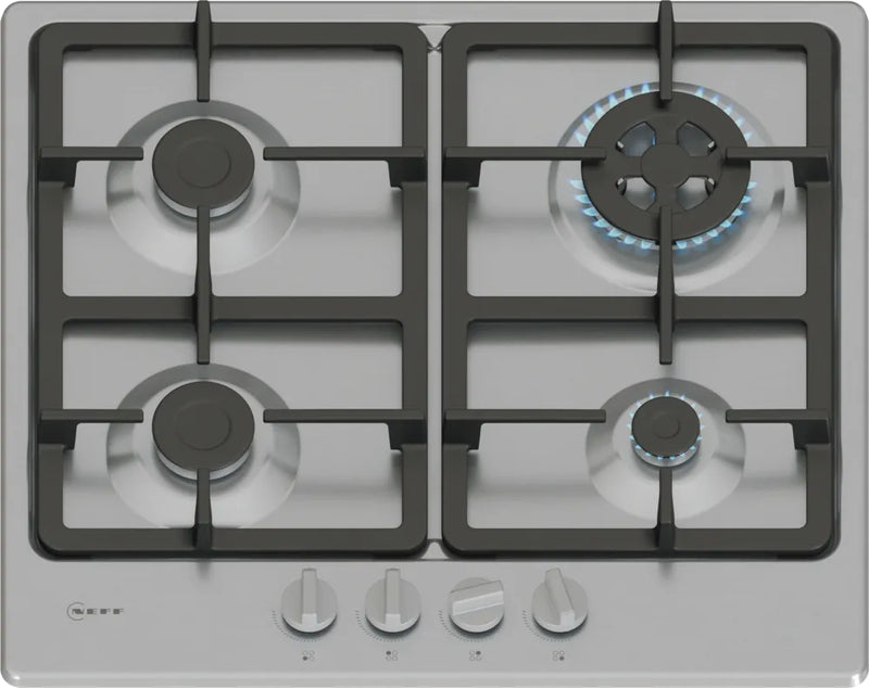 Neff N50 T26GKH8N0 60cm Gas Hob - Stainless Steel