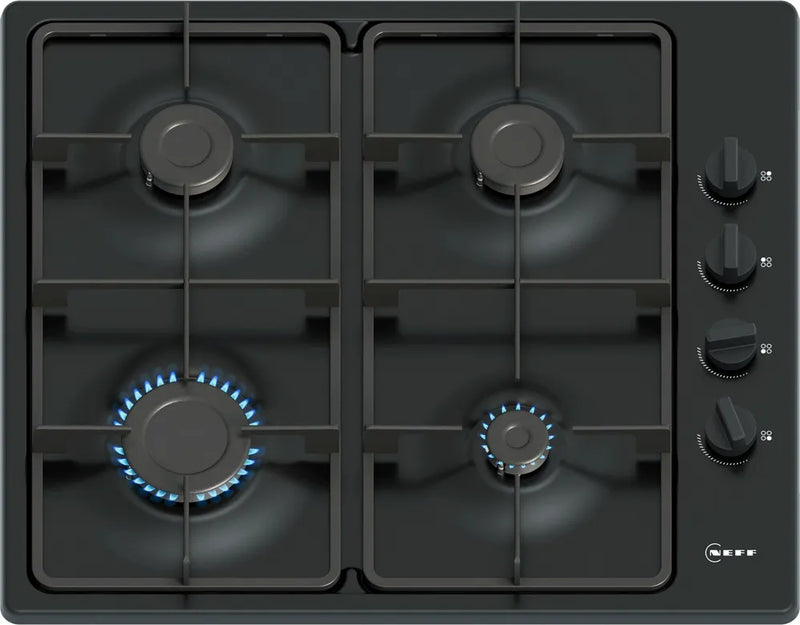 Neff N30 T26BKP6S0 60cm Gas Hob - Black