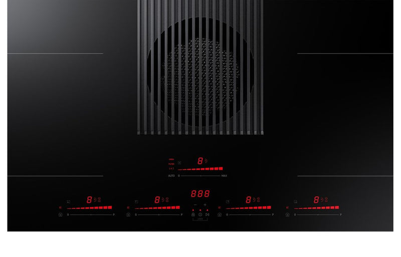 Samsung NZ84T9747VK/UR 80cm Venting Induction Hob with Dual Flex Zone - Black