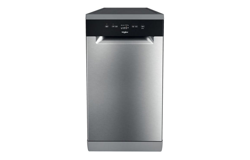 Whirlpool WF9E 2B19 X UK F/S 9 Place Slim Dishwasher - Stainless Steel