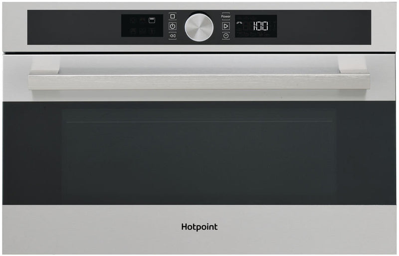 Hotpoint MD 554 IX H Built-in Microwave & Grill - Stainless Steel