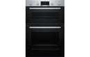 Bosch Series 2 MHA133BR0B Double Electric Oven - Brushed Steel