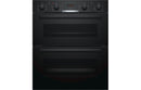 Bosch Series 4 NBS533BB0B Built-under Double Electric Oven - Black