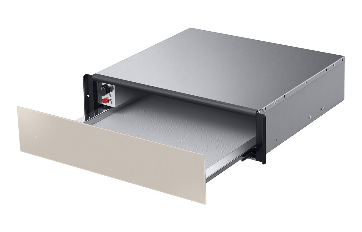 Samsung NL20B5100WA/EU 14cm Warming Drawer - Satin Beige UK