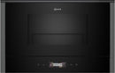 Neff N70 NL4GR31G1B Built-in Microwave & Grill - Black with Graphite Trim