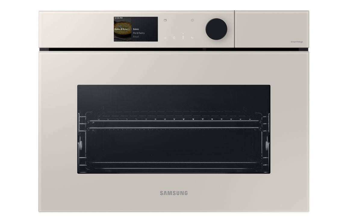 Samsung Bespoke Series 7 NQ5B7993AAA/U4 Compact Steam Combination Oven - Satin Beige UK