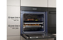 Samsung Bespoke Series 4 NV7B42503AK/U4 Oven with Dual Cook - Black Glass