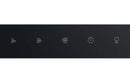 Hotpoint PHVP 82F LT K 80cm Angled Chimney Hood - Black