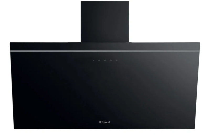 Kitchen Box Extractor Buy Hotpoint PHVP 82F LT K 80cm Angled Chimney Hood - Black | Chimney ...