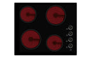 Prima PRCEH114 60cm Ceramic Hob - Black