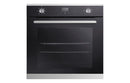 Prima PRSO112 Single Electric Oven - Black & Stainless Steel