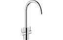 Abode Profile 4 IN 1 Monobloc Tap & Proboil.4E Tank - Chrome