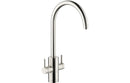 Abode Profile 4 IN 1 Monobloc Tap & Proboil.4E Tank - Brushed Nickel