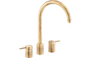 Abode Profile 4 IN 1 3 Part Tap & Proboil.4E Tank - Antique Brass