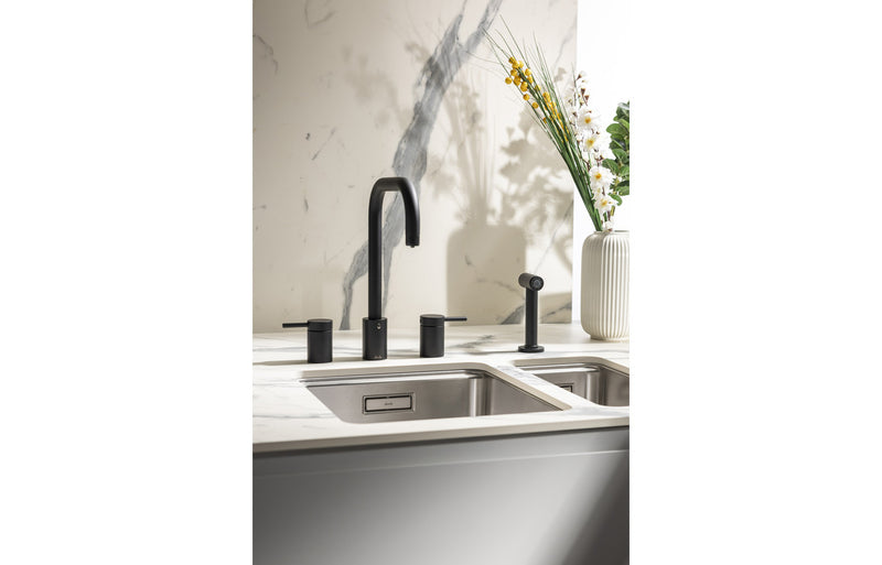 Abode Project 4 IN 1 3 Part Tap & Proboil.4E Tank - Matt Black