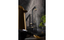 Abode Industria 3 IN 1 Monobloc Tap - Matt Black & Antique Brass