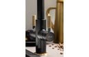 Abode Industria 3 IN 1 Monobloc Tap - Matt Black & Antique Brass