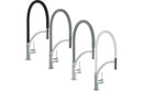 Prima+ Swan Neck Single Lever Mixer Tap with Pull Out - Gun Metal