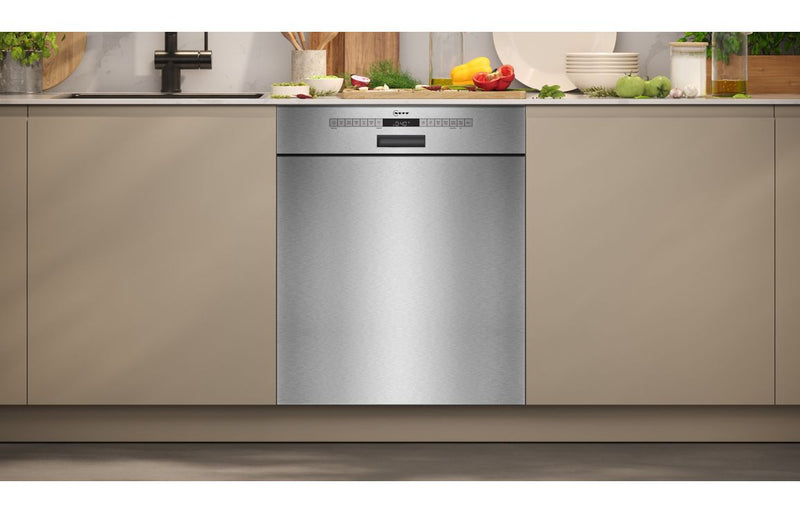 Neff N50 S145HTS01G S/I 13 Place Dishwasher - Stainless Steel