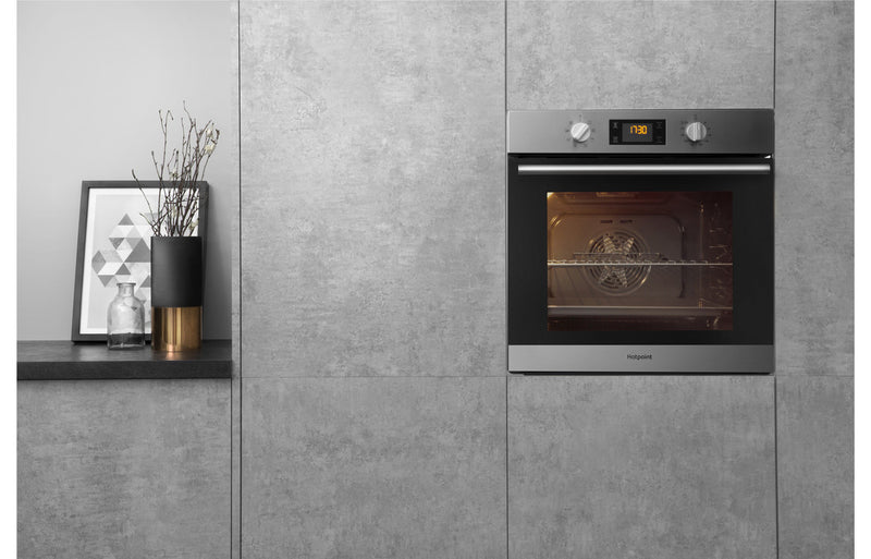 Hotpoint SA2 540 H IX Single Electric Oven - Stainless Steel