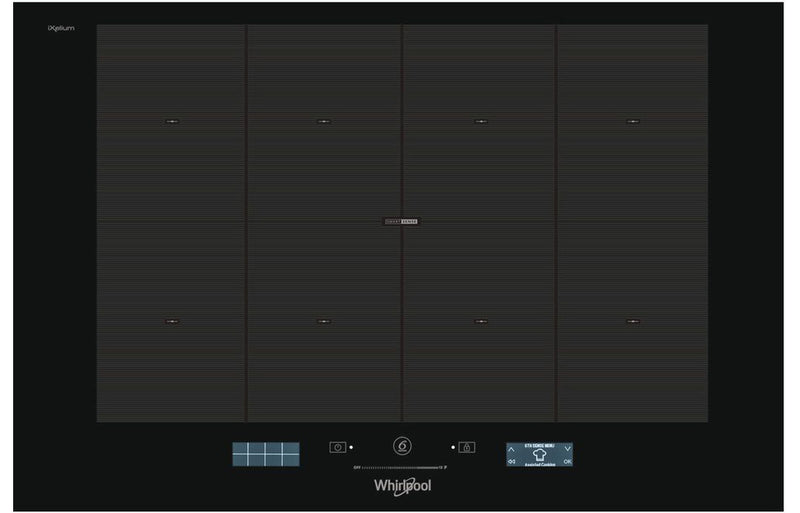 Whirlpool SMP 778 C/NE/IXL 80cm Induction Hob - Black