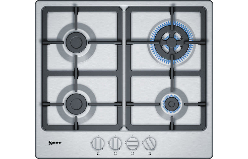 Neff N50 T26BB59N0 60cm Gas Hob - Stainless Steel