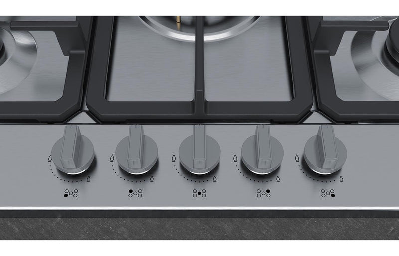 Neff N50 T27BB59N0 75cm Gas Hob - Stainless Steel