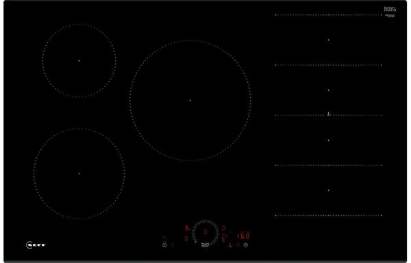 Neff N70 T68FHV4L0 80cm Induction Hob - Black Glass