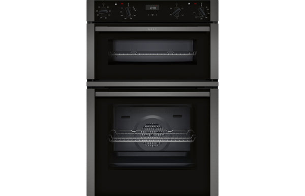 Neff N50 U1ACE2HG0B Double Electric Oven - Graphite Grey