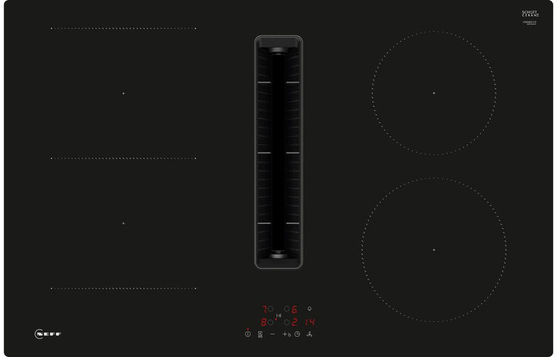 Neff N50 V58NBS1L0 80cm Venting Induction Hob - Black