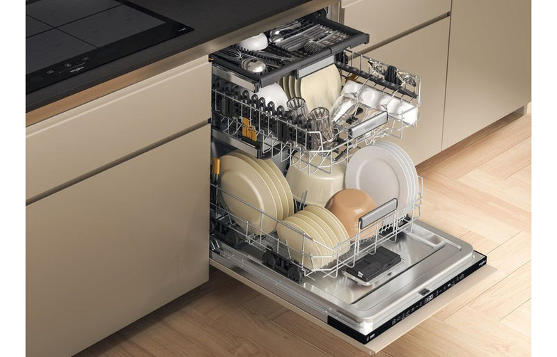 Whirlpool W7I HT40 TS UK F/I 15 Place Dishwasher
