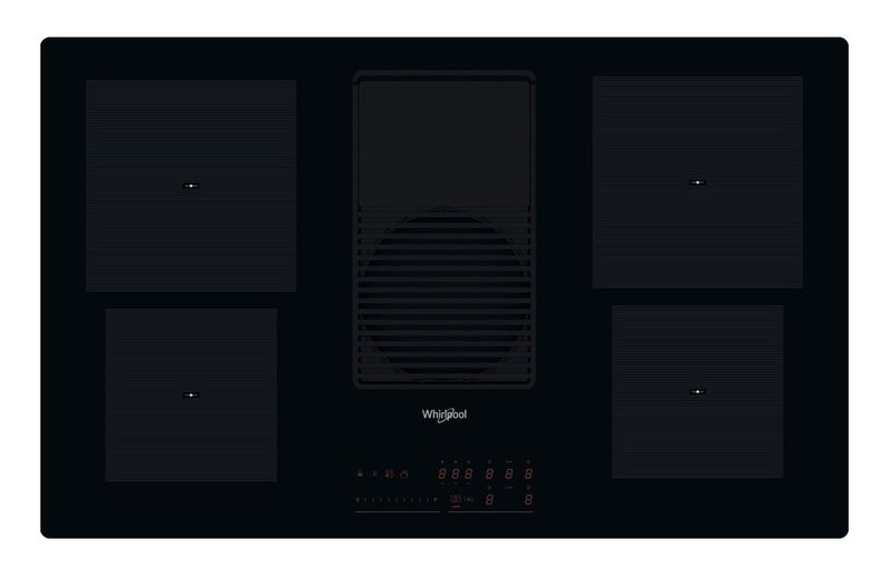 Whirlpool WVH 92 K F KIT/1 83cm Venting Induction Hob - Black Glass
