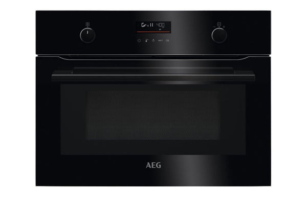 AEG KMK565060B B/I 1000W Combination Microwave & Grill - Black - The Kitchen Box