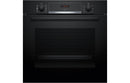 Bosch Series 4 HQA534BB3B Single Electric Oven with Added Steam - Black - The Kitchen Box