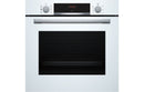 Bosch Series 4 HQA534BW3B Single Electric Oven with Added Steam - White - The Kitchen Box