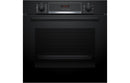Bosch Series 4 HQA574BB3B Single Pyrolytic Oven with Added Steam - Black - The Kitchen Box