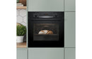 Bosch Series 4 HQA574BB3B Single Pyrolytic Oven with Added Steam - Black - The Kitchen Box