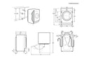 Electrolux EWD8462OBI B/I 8/4kg 1600rpm Washer Dryer - The Kitchen Box