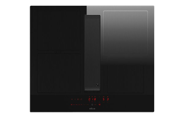 Elica NikolaTesla Velvet 60cm Venting Induction Hob - Black - The Kitchen Box
