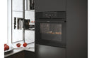 Haier I - Turn Series 2 HWO60SM2F3BH Single Electric Oven - Black - The Kitchen Box