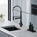 Hanstrom 3 - in - 1 Flex Touch Instant Boiling Water Tap - Matt Black - The Kitchen Box