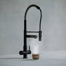 Hanstrom 3 - in - 1 Flex Touch Instant Boiling Water Tap - Matt Black - The Kitchen Box