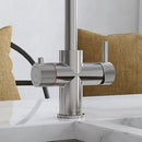 Hanstrom 3 - in - 1 Square Touch Instant Boiling Water Tap - Chrome - The Kitchen Box