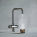 Hanstrom 3 - in - 1 Square Touch Instant Boiling Water Tap - Chrome - The Kitchen Box