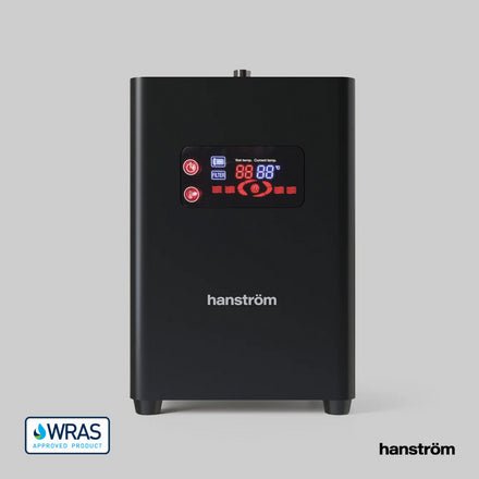 Hanstrom 3 - in - 1 Square Touch Instant Boiling Water Tap - Chrome - The Kitchen Box