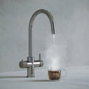 Hanstrom 3 - in - 1 Swan Touch Instant Boiling Water Tap - Chrome - The Kitchen Box