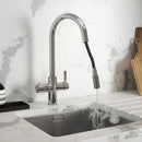 Hanstrom 4 - in - 1 Flex Pro Instant Boiling Water Tap - Chrome - The Kitchen Box