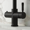 Hanstrom 4 - in - 1 Square Instant Boiling Water Tap - Matt Black - The Kitchen Box